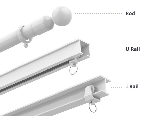 SwitchBot Curtain (U Rail 2) czarny (szyna U)