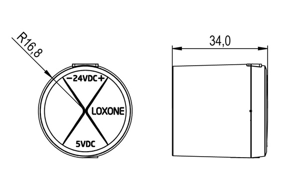 Loxone licznik energii IR Air