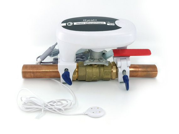 Heatit Leakage Stopper - Zawór Antyzalaniowy Z-Wave