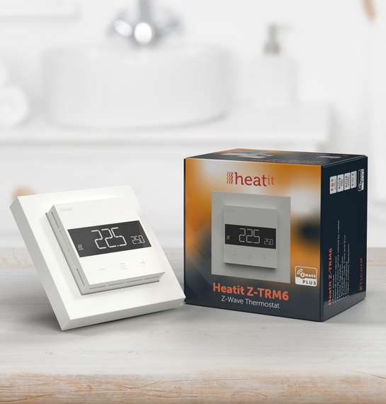 Heatit Z-TRM6 termostat 16A (biały) Z-wave