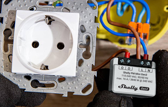 Sterownik Shelly PM Mini Gen3