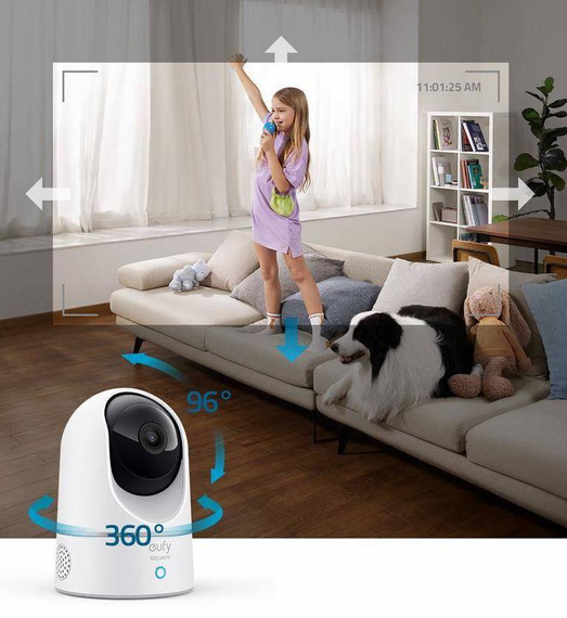 Eufy Indoor Cam 2K Pan & Tilt kamera HomeKit