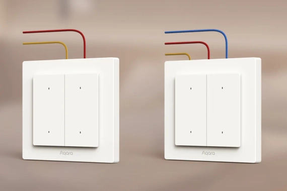Aqara H2 - przełącznik dopuszkowy pojedynczy (EU)