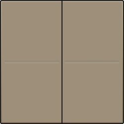 NIKO klawisze przycisku Hue, brązowe