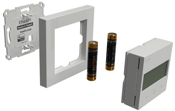 Heatit Z-Temp3 bezprzewodowy termostat (biały)