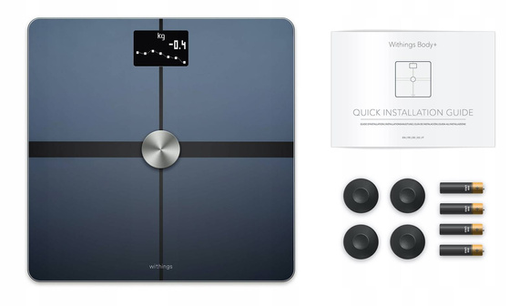 Withings Body+ - waga z analizą ciała (czarna)