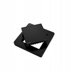 Heatit czarny panel instalacyjny termostatu