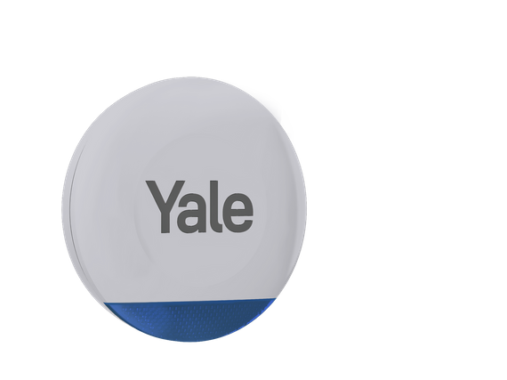 Yale syrena zewnętrzna (szara)