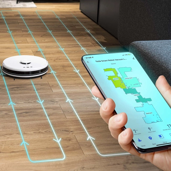 TESLA Smart Robot sprzątający Laser
