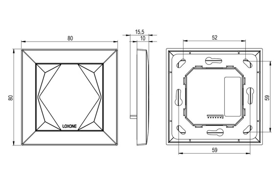 Loxon Touch for Nano (antracytowy)