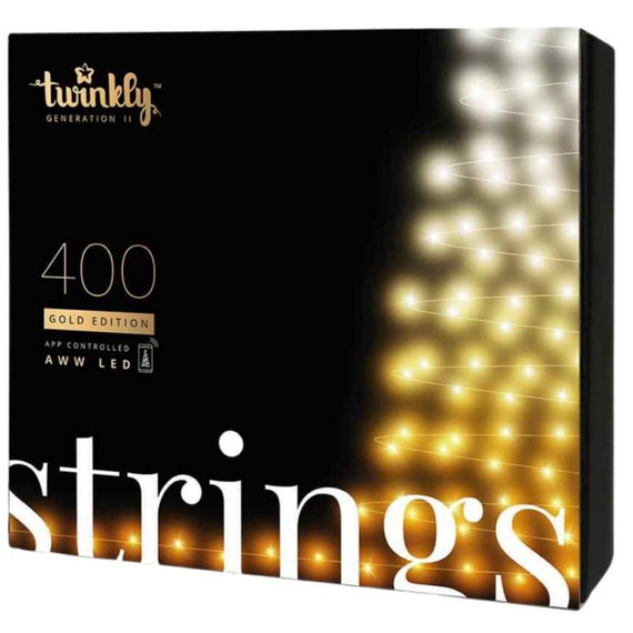 Łańcuch Twinkly 400 LED GOLD AWW