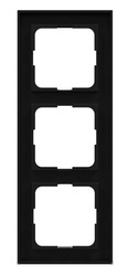Ramka potrójna Heatit HC3 (czarna matowa)