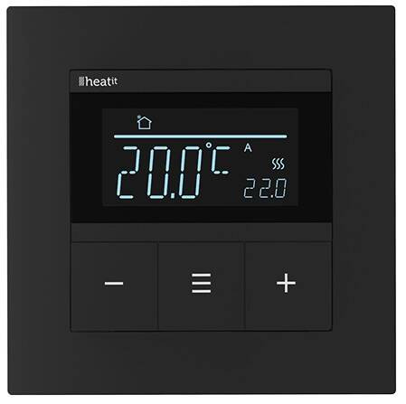 Heatit Pro termostat (czarny)