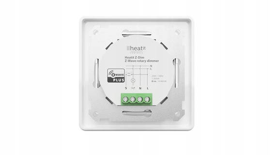 Heatit Z-DIM ściemniacz obrotowy Z-wave