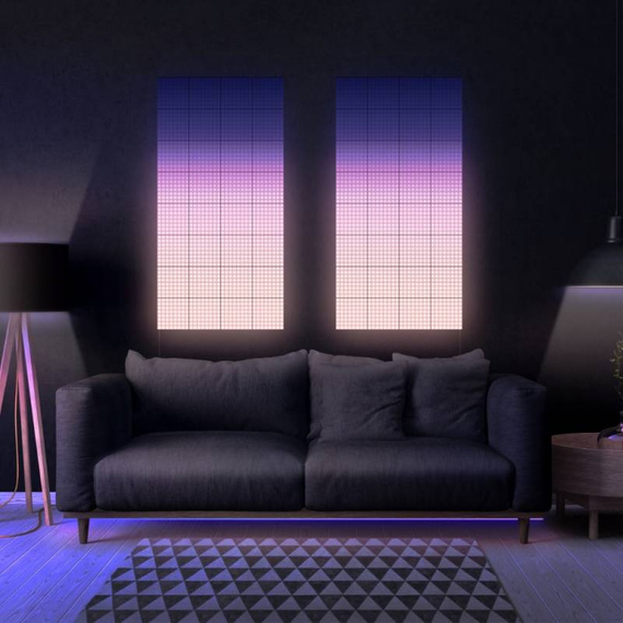 Panele LED Twinkly Squares 16x16 cm zestaw 3 szt