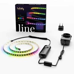 Taśma LED Twinkly Line czarna RGB 1,5 M — zestaw startowy