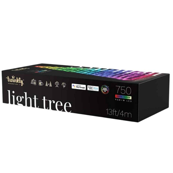 Choinka iluminacja RGB+W Twinkly 750 LED 4 M