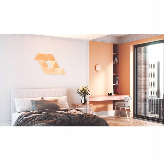 Nanoleaf Shapes Triangles - zestaw 15 paneli