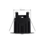 Faradite 360 Volt Free IP67- czujnik ruchu (czarny)