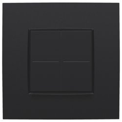 NIKO przycisk Hue HomeKit, Intense czarny mat