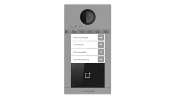 Stacja bramowa IP serii VILLA (czterolokatorska)