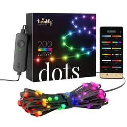 Taśma Twinkly DOTS 10 m 200 LED RGB czarna