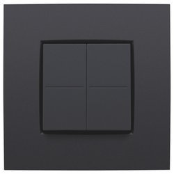 NIKO przycisk Hue HomeKit, Intense antracyt