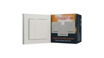 Heatit Z-Push Wall Controller kremowy Z-wave