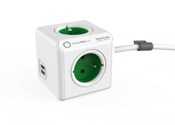 PowerCube Extended USB 1,5 m (zielony)